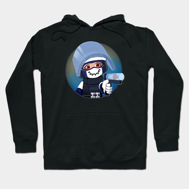 Doc Chibi Hoodie by luxeini